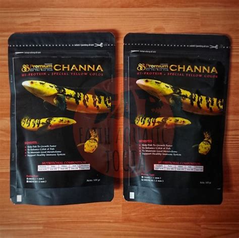 Jual Pakan Ikan Pelet Premium Yellow Channa Maru Ys Sentarum Riau