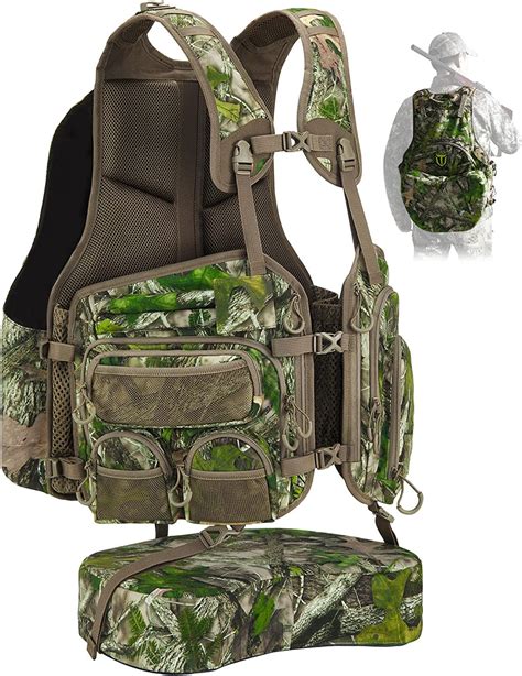 Tidewe Turkey Vest With Seat Cushion Turkey Hunting Vest With Game