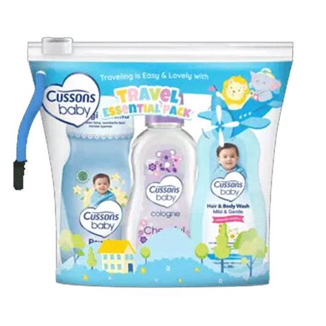 Cussons Baby Travel Essential Pack Baby Travel Kit Baby Set