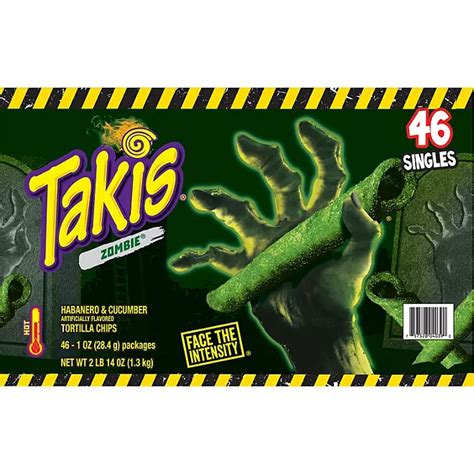 Takis Zombie Tortilla Chips 1 Oz 46 Pk Sam S Club