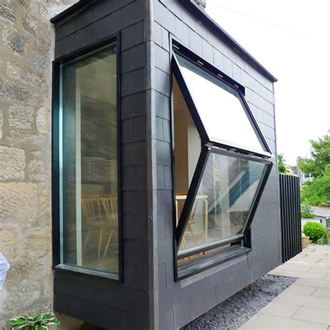 Modern Aluminium Doors and Windows Black Bifolding Hurricane Impact ...