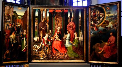 Hans Memling Ca 1430 40 1494 Altaarstuk Van Johannes De Doper En