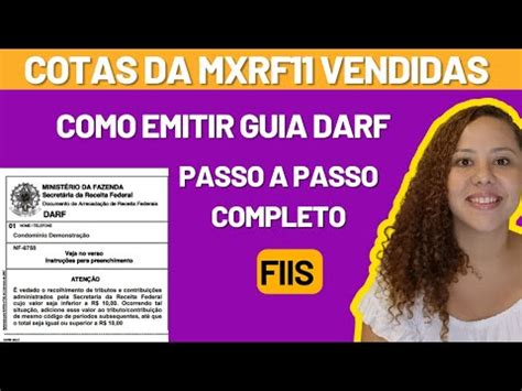 Como Emitir O Darf Para Fundos Imobili Rios Passo A Passo Completo