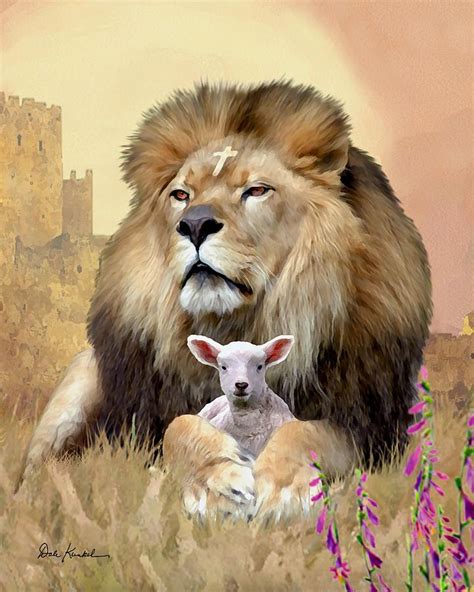 133 Best Art The Lion And The Lamb Images On Pinterest Lion Of Judah Lamb And Lion And Lamb