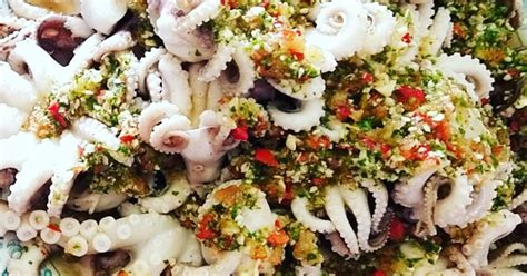 Resipi Sotong Octopus Dan Sos Cili Thai Oleh Kak Yong Fatin Cookpad