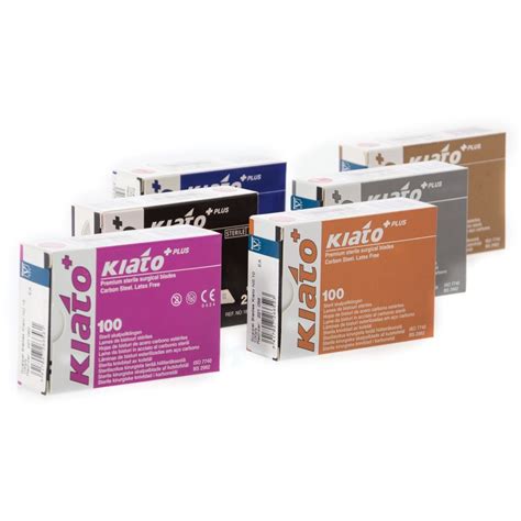 Kiato Surgical Scalpel Blades Sterile Box 100 Surgical Direct