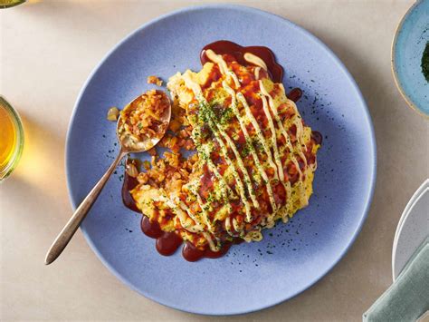 Pork Omurice Japanese Pork Fried Rice Omelette Recipe