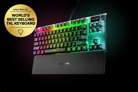 SteelSeries Apex Pro TKL - Mechanical Gaming Keyboard - Adjustable ...