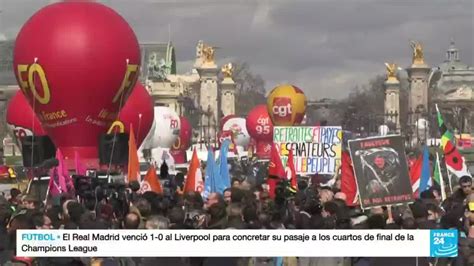 Octavo día de protestas en Francia contra la reforma pensional de