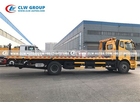 China Faw J L X Tons Tilt Tray Flatbed Tow Truck Manufacturers