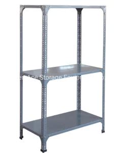 Light Duty Slotted Angle Steel Rivet Shelf Slotted Angle Iron Rack