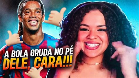 REAGINDO Aos 10 GOLS DO RONALDINHO QUE CHOCARAM O MUNDO Gustavo