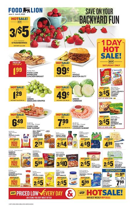 Food Lion Grocery Store Weekly Ad at Emil Bentley blog