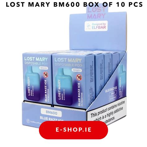 Elf Bar Lost Mary BM600 BOX Of 10PCS E Shop Ie