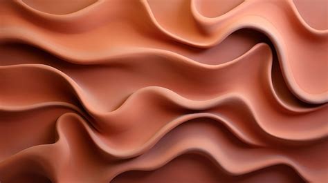 Premium Ai Image Generative Ai Orange And Beige Modelling Clay Gypsum