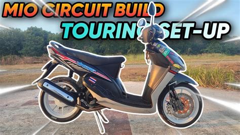 MIO SPORTY CIRCUIT BUILD INSPIRED 160CC TOURING SET UP STOCK PIPE