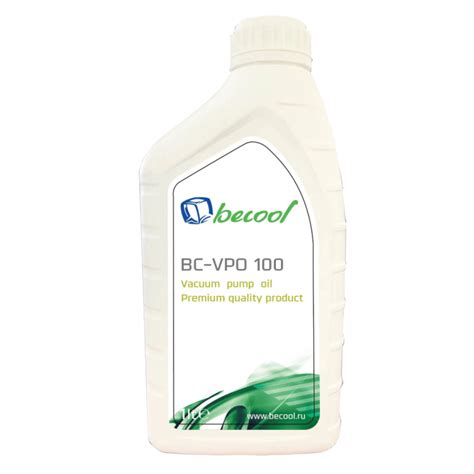 Купить Масло для вакуумных насосов BC-VPO 100N (1 л.) в магазине ЮКОН СНЭП