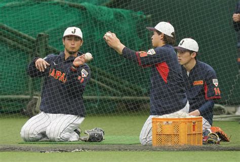 【wbc】ダル塾開講！佐々木朗希「めちゃくちゃ揺れた！」宮城大弥のダル直伝フォークに驚き Wbc2023 日刊スポーツ