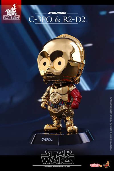 Exclusive Star Wars C Po And R D Cosbaby Hot Toys China Figurky A So Ky Fate Gate