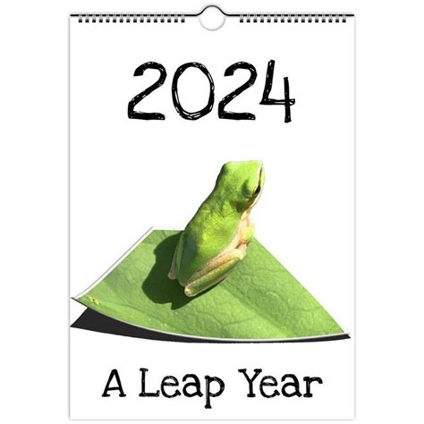 2024 LEAP YEAR Wall Calendars - Etsy