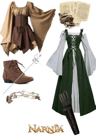 narnia Outfit | ShopLook | Medieval outfit, Fair outfits, Medieval ...