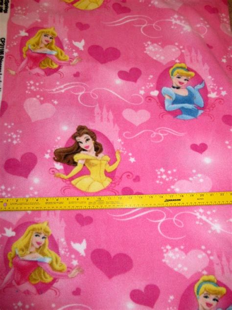 Disney Princess Fleece Fabric Sleeping Beauty Cinderella