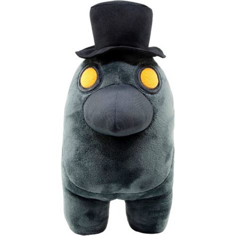 Yume Among Us 12 Inch Plush Black Plague Doctor 1 Kroger