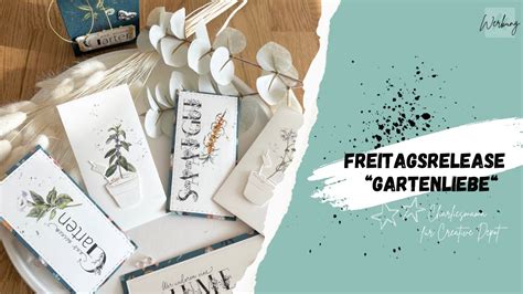 Freitagsrelease Bei Creative Depot Gartenliebe Mini F Chermappe