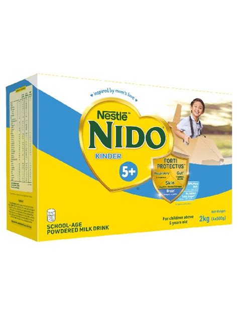 Nido 5 Powdered Milk Drink For Children Above 5 Y Edamama