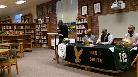 New Head Football Coach At Ben L Smith Hs Marcello Royal Youtube