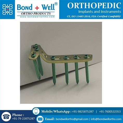 Orthopedic T Buttress Locking Plate At Rs 3000 Piece Other Locking