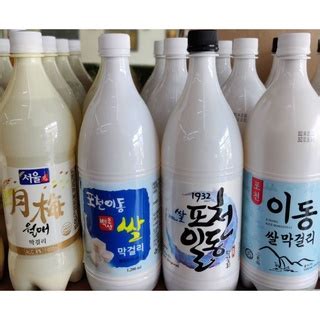 Walmae Makgeoli Ml E Dong Rice Wine Makgeolli Ml Shopee