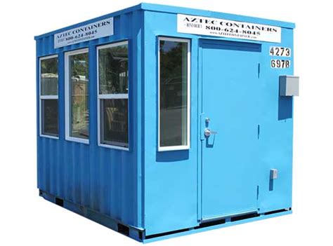 10 Foot Office Shipping Container For Sale | Aztec Container