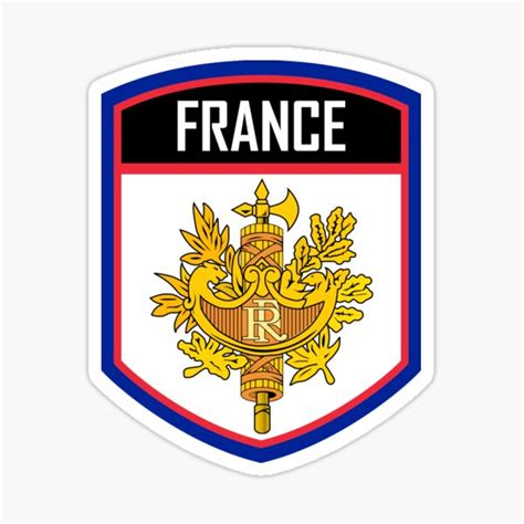 "France Coat Of Arms Flag Emblem" Sticker for Sale by T-warrior | Redbubble