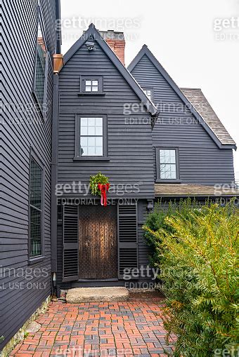 View Of Historic House Of Seven Gables Seen From Salem Ma