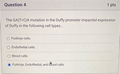 Solved Malaria Resistance and the Duffy Antigen % of pop | Chegg.com