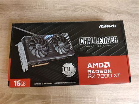 Видеокарта Asrock Radeon Rx 7800 Xt Challenger 16g Oc Rx7800xt Cl 16go