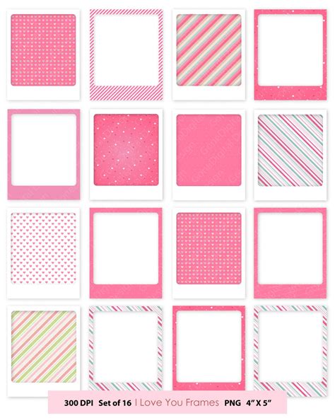 Scrapbook Pink Frame