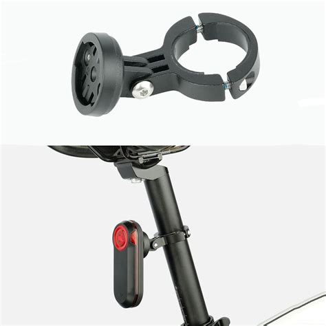 Functional Mount For Garmin Varia Tail Light Compatibility On Bike Seat