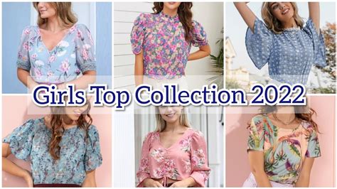 Latest And Fancy Top Design Girls Jeans Top 2022 Girls Top Collection