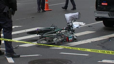 Pedestrian Bicyclist Struck And Killed By Truck On Upper East Side