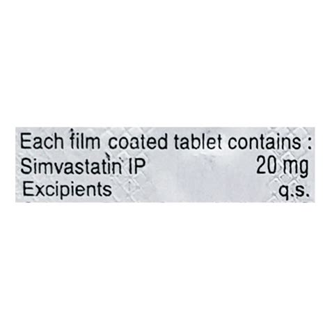 Buy Simvotin Mg Tablet S Online At Upto Off Netmeds