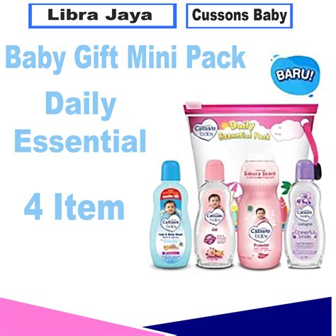 Cussons Baby Daily Essential Pack Item Perlengkapan Perawatan Harian