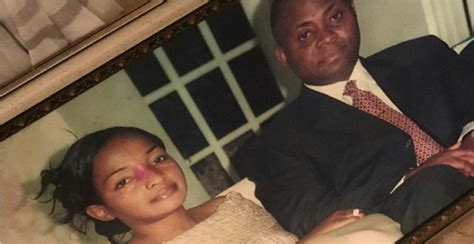 Davido Shares Rare Throwback Photo Of His Dad And Late Mother Veronica