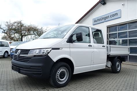 VW T6 1 Pritsche DoKa DSG Klima AHK Neuwagen 000105