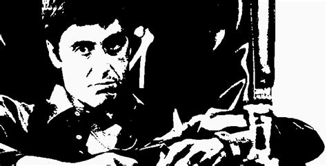 Scarface Stencil