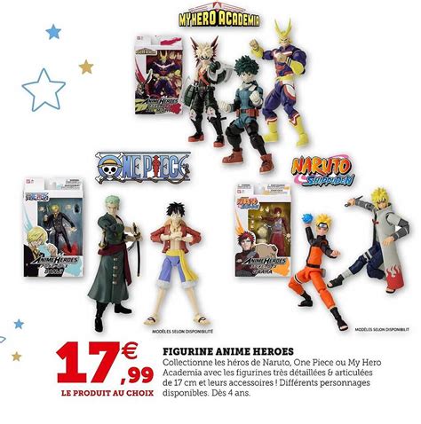 Offre Figurine Anime Heroes Cm Bandai Chez La Grande Recre