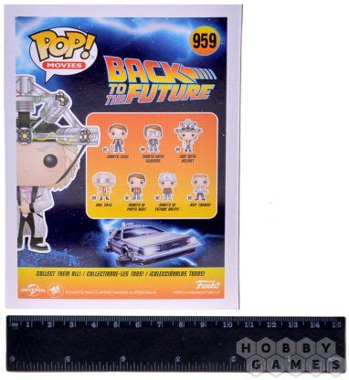 Funko Pop Movies Back To The Future Doc With Helmet