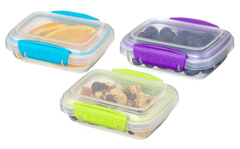 Snapklik Sistema Klip It Accents Collection Food Storage Containers