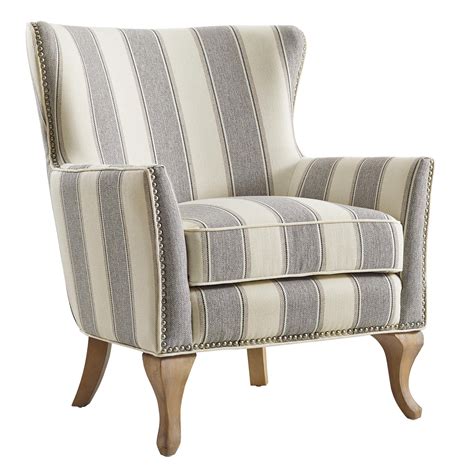 Woven Paths Accent Chair, Gray Stripe - Walmart.com - Walmart.com